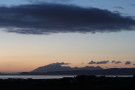 Sunset from Cottage, Back of Keppoch, Cuillins in Background